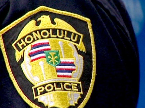 honolulu-police-uniform-badge---21614461